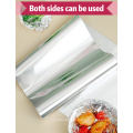 Rolo de papel alumínio industrial doméstico para pacote de alimentos